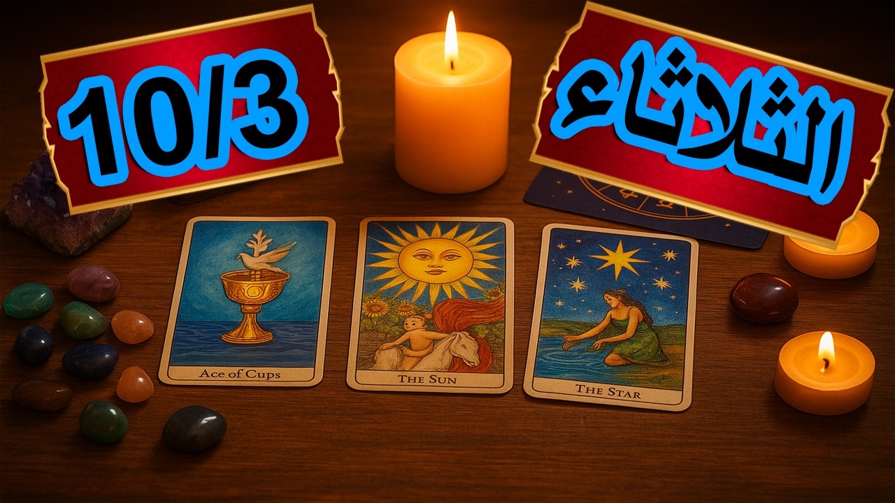 توقعات يوم الثلاثاء 10 مارس /شخص بياخد خطوة تجاهك ورد فعلك غريب/ شخص في حياتك  هل يستحق فرصة ولا لا