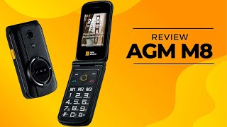 AGM M8 Flip Review || Regular and Security 