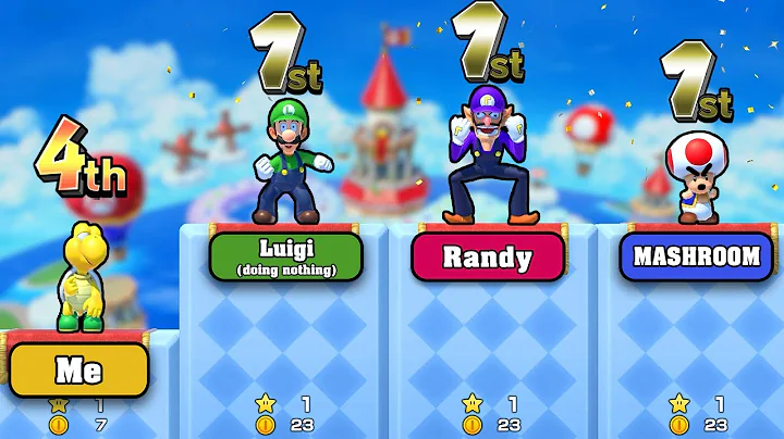 Attempting to LOSE to My 3 Dumb Bots in Mario Party