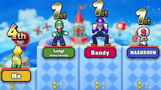 Attempting to LOSE to My 3 Dumb Bots in Mario Party