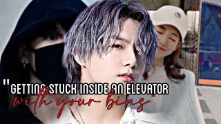 When you get stuck Inside an elevator with your bias •J.JK FF•