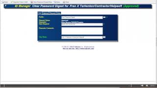 Clearing A Password Digest With HELP Software's ID Manager screenshot 5