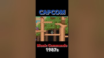Bionic Commando 1987 CAPCOM old retro game