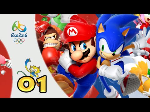 MARIO & SONIC AUX JO DE RIO 2016 Wii U - Football et Rugby !