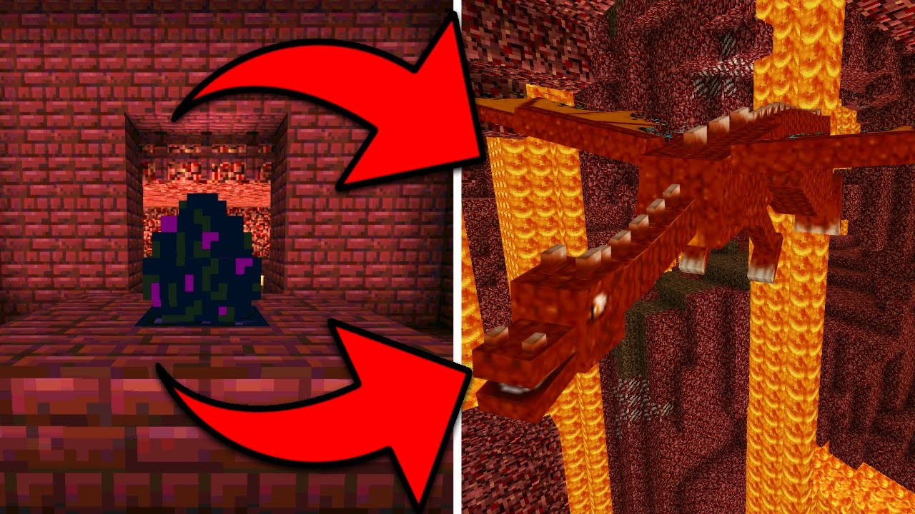 How To Hatch a Red Dragon Egg in Minecraft Pocket Edition with Addons