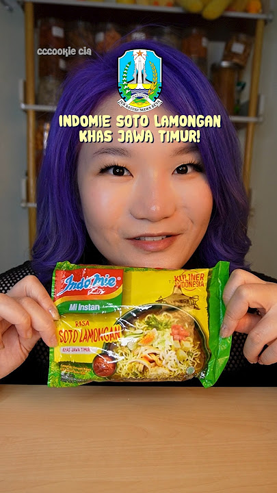 INDOMIE SOTO LAMONGAN KHAS JAWA TIMUR @MichyMejjj  SUKA BANGET SEGAR ASEM GITU