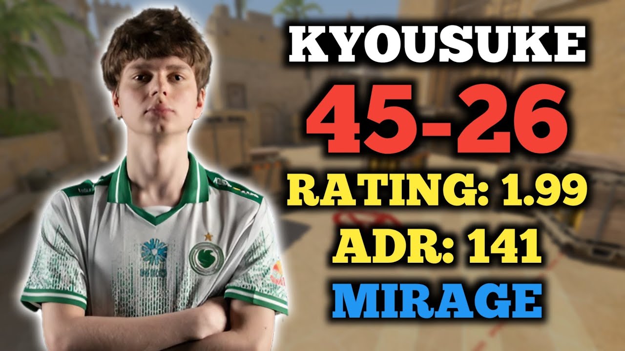 KYOUSUKE (45-26) FACEIT RANKED (MIRAGE) VOICELESS