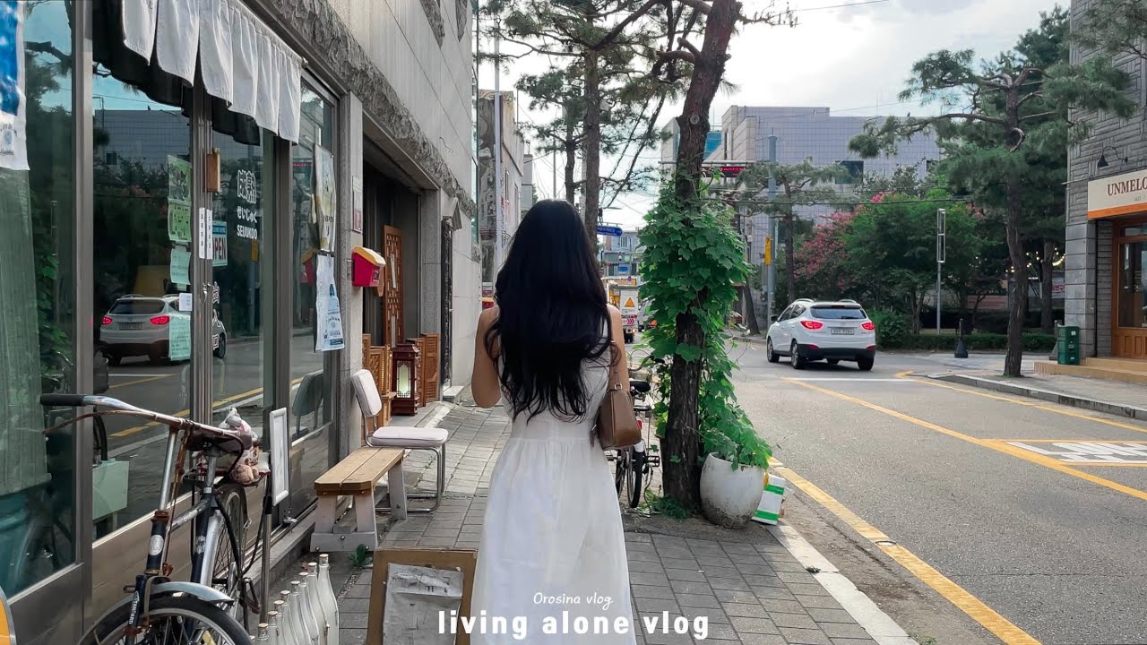 Влог «Живу одна в Корее» ❁ Корейская уличная еда домаㅣСпокойный день в одиночестве