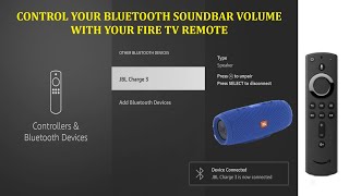 Control Your Bluetooth Soundbar, Headphone, or Speaker Volume With Your Amazon Fire TV Remote