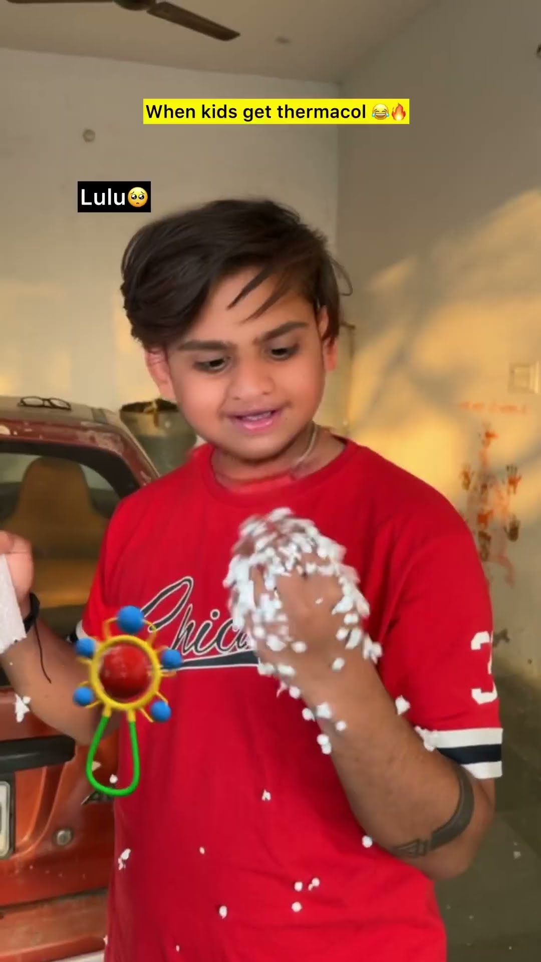 When kids get thermacol ??| Indian family #shorts #comedy #chotabhai #relatable #chaman #bachpan