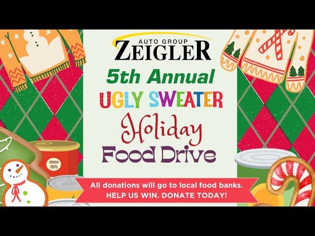 Ugly Sweater Food Drive