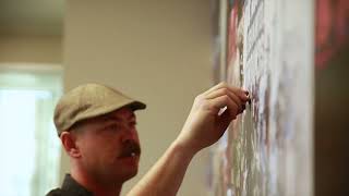 Office Wall Mural & Acrylic Sign Installation | American Window Film