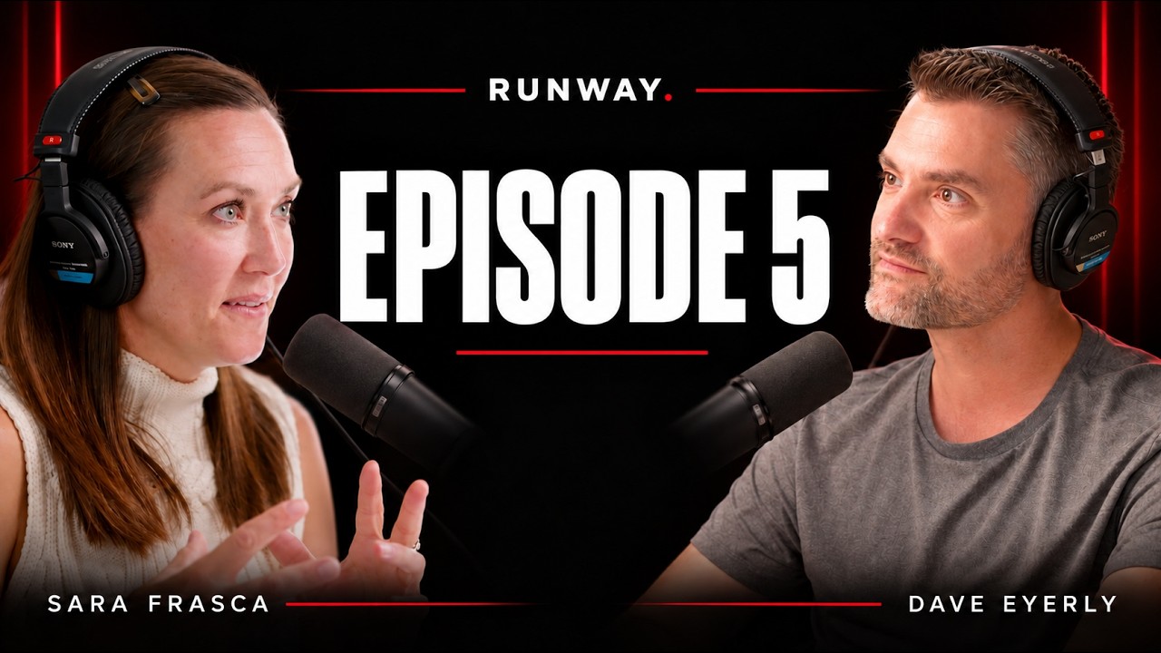 Sara Frasca with Dave Eyerly on Runway