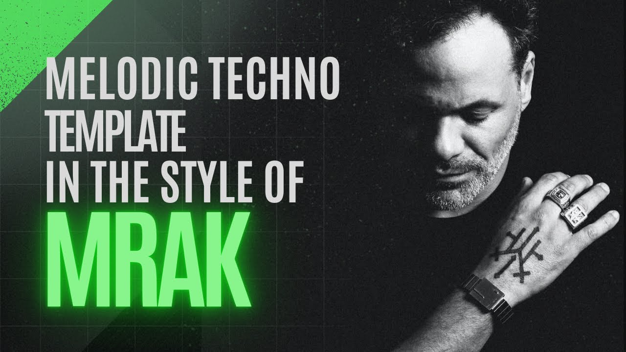 Melodic Techno Template 01 | In the Style of MRAK | Afterlife 2025 | Ableton live 12