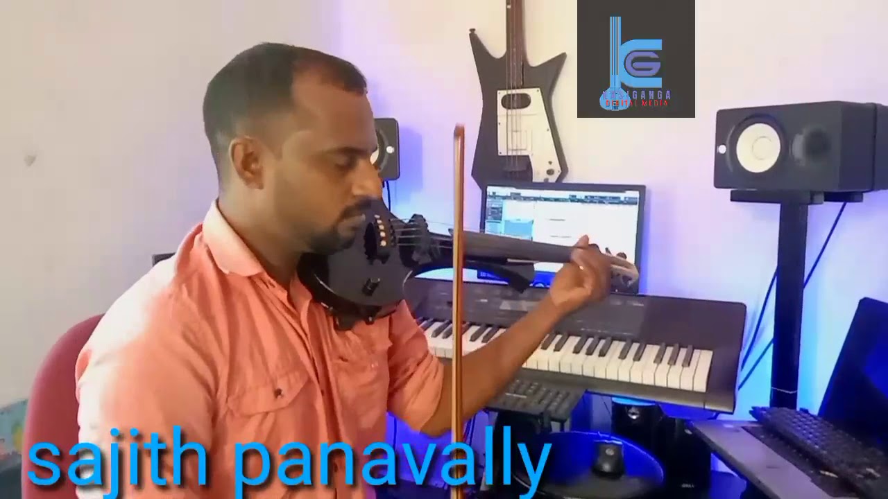  Yathrayai veyiloli violin cover  Aayirappara mammoty hits violin cover  sajithviolin 