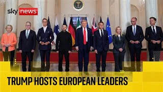 Download Lagu Trump meets Zelenskyy and European leaders at White House MP3 Download Lagu Trump meets Zelenskyy and European leaders at White House MP3