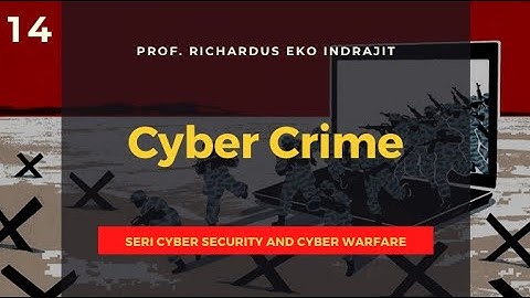 Cyber Security #14: Cyber Crime