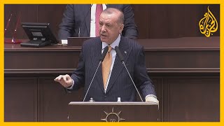 كلمة للرئيس التركي أردوغان هاجم فيها خطاب الكراهية ضد الإسلام والمسلمين في الغرب