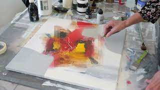 Abstrakte malerei/ How to paint/Demo Peinture abstraite/Abstract Art /Pintura abstracta by Althea - Abstract Art 9,543 views 1 year ago 15 minutes