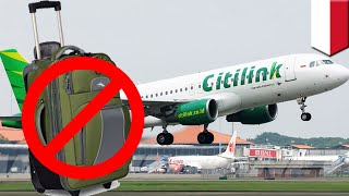 Pasanagan dikeluarkan dari pesawat Citilink karena kelebihan bawaan  TomoNews