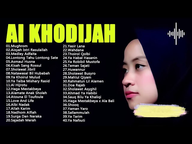 AI KHODIJAH FULL ALBUM SHOLAWAT NABI | Sholawat Merdu Terbaru 2024 class=