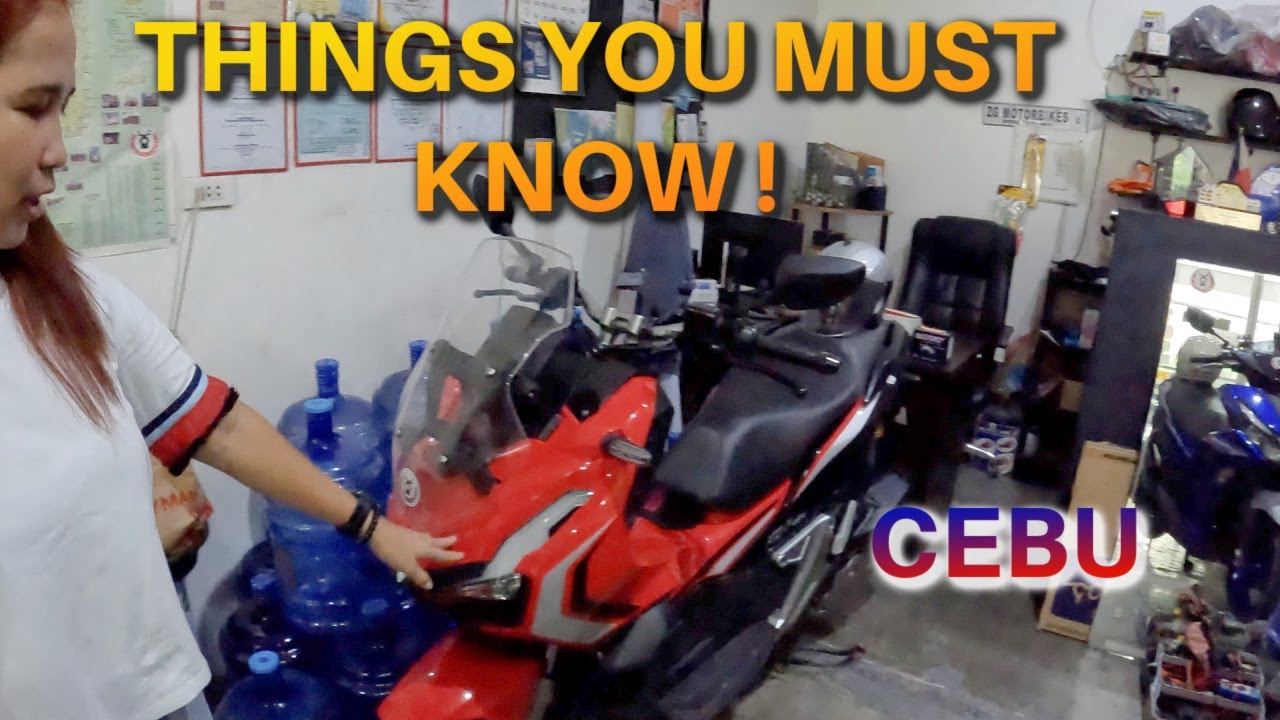 How to rent a Motorbike/ Scooter in Cebu, Philippines 🇵🇭 YouTube