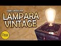 LAMPARA CON FUENTE DE ALIMENTACIÓN | estilo steampunk