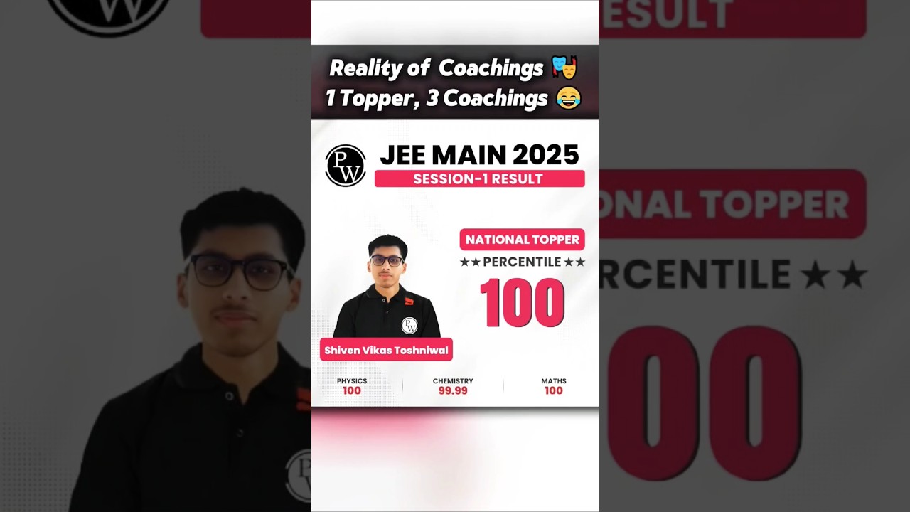 🚨JEE Mains Result 2025 Sacchayi❓JEE Mains 2025 Result✅ | JEE Result 2025 | JEE Main 2025 Result|IIT