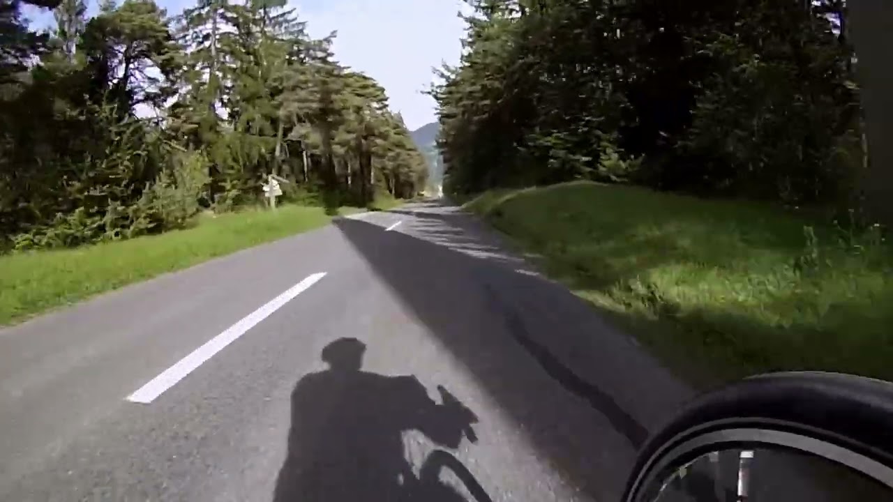 Eurovelo 15 - Rhine Cycle Route - Day 2 - Part 5 - Riding Towards Bonaduz, Switzerland-Remastered