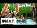 Lucas Creates Spa With Huge Water Wall That Resembles Costa Rica's Rainforests | Insane Pools