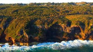 Barrio San Jose in Quebradillas, PR and it's beautiful coast  4K drone