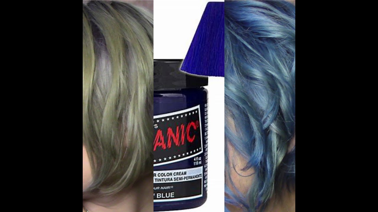4. Manic Panic Blue on Orange Hair: Step-by-Step Tutorial - wide 10