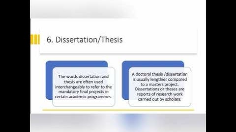 GENRES AND TYPES OF ACADEMIC WRITING -PART II-APPROACHES TO THESIS WRITING