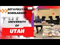 Utah university stepbystep application process