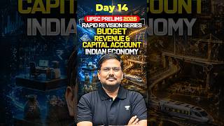 Budget Accounts Explained | Revenue vs Capital Account | Economy UPSC Prelims 2026 | Day 14