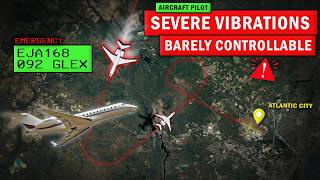Plane Barely Controllable after Massive Engine Failure + Fire on Board