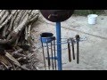 SOPORTE DE HERRAMIENTAS ( para mini fragua barbacoa casera ) SUPPORT TOOLS ( homemade forge)