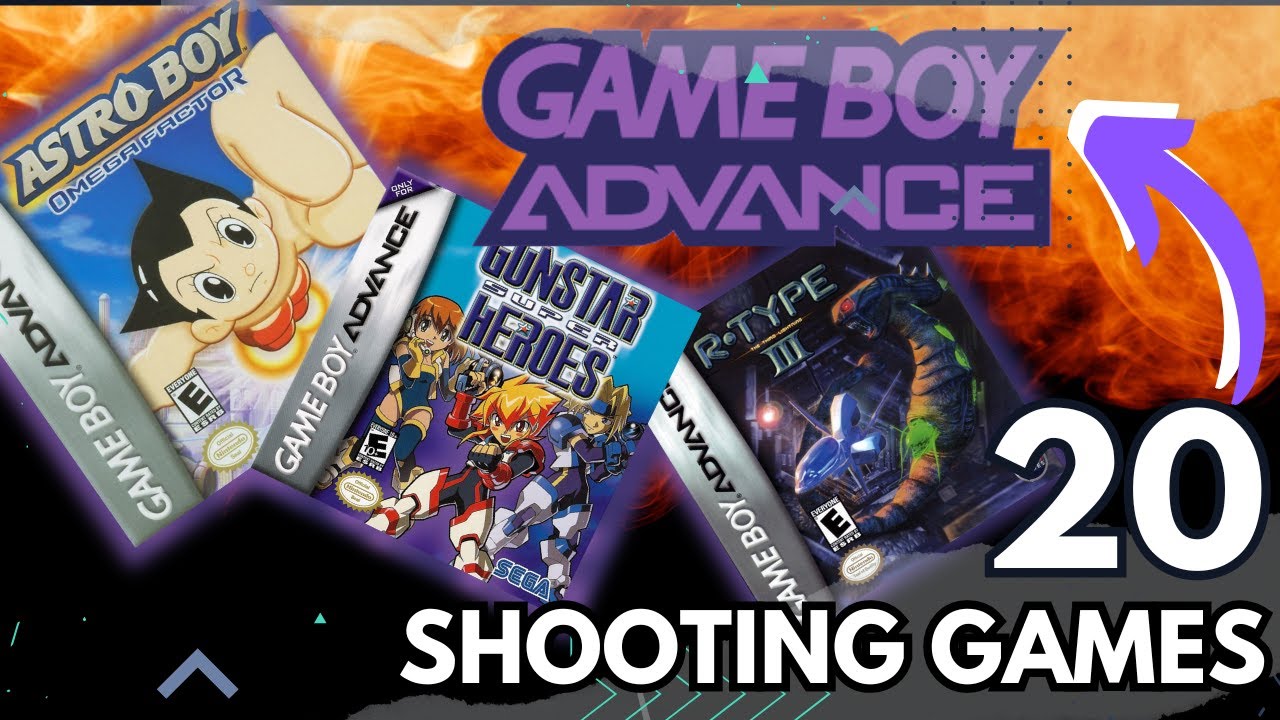 🚀 20 SHOOTING games on Nintendo GAME BOY ADVANCE | The 👍🏼BEST catalog ...