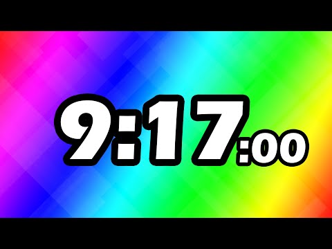 9 Minutes and 17 Second TIMER Countdown