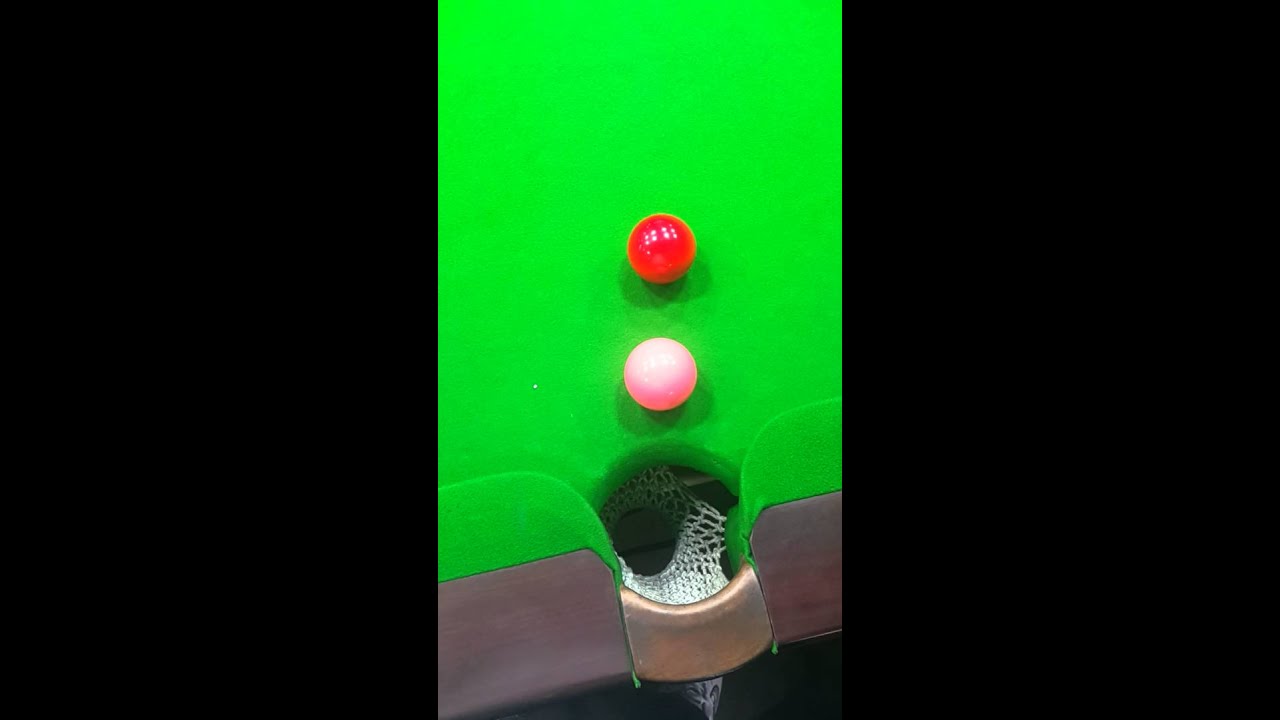 snooker foul or not? he play to pink YouTube