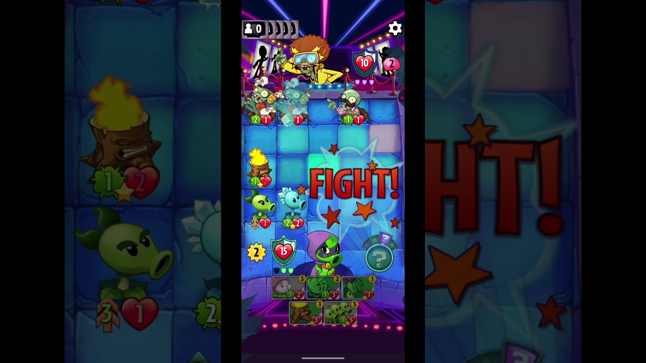 Plant vs Zombie heroes Dead or Alive Jive mission31(1/1) part 2