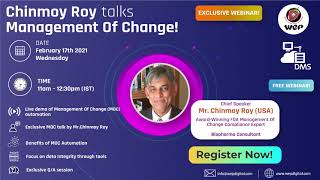 Chinmoy Roy Talks Management Of Change! | WeP Digital screenshot 3