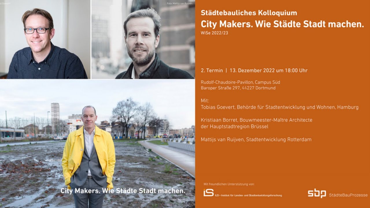 04 Diskussionsrunde | 2. Termin   SBP Städtebauliches Kolloquium WS22/23