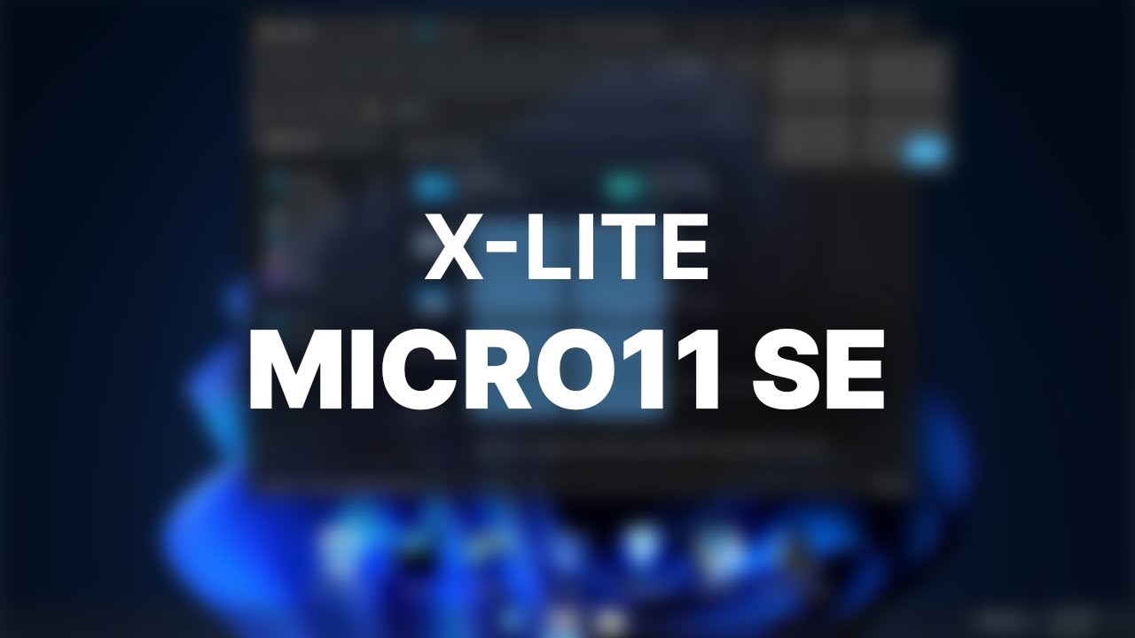 Windows 11 Lite OS - Enterprise X-Lite by Mirkec 