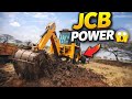 JCB Machine Working Like a Beast 😱 | Powerful Excavator Action