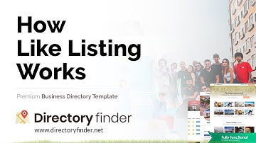 How like listing function works - Bizbook Directory Template by Directory Finder