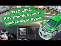 Titc 2023 pov practice run  backstraight flyby