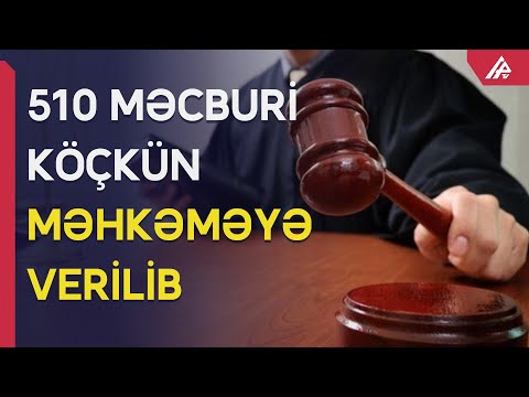 Məcburi köçkünlər ev məsələsinə görə məhkəməyə verilir