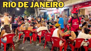 Sunday through the Streets of Rio de Janeiro | Brazil 🇧🇷 【4K】 2024
