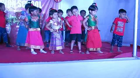 Vidya Vision School Annual Day 2018 19 " Aga Bai dhaga bai"  Nursery Class